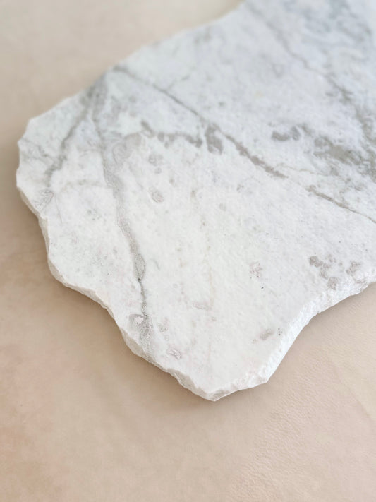 Bandeja de mármol Carrara